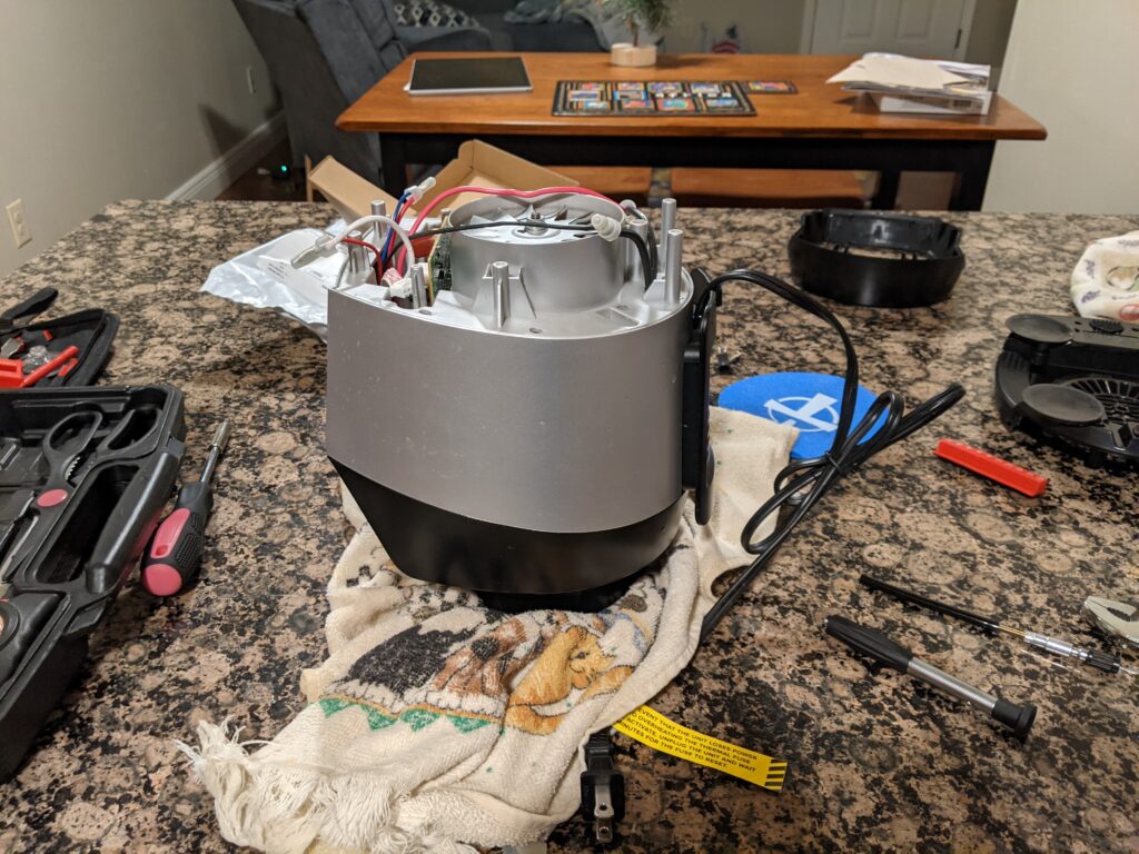 deconstructed blender