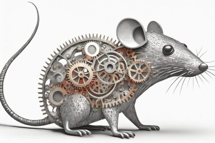 rat made of gears